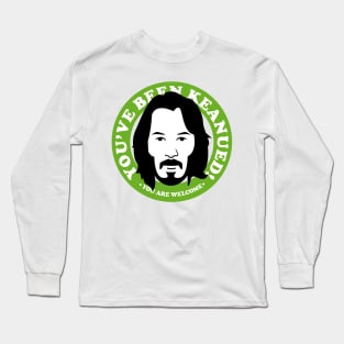 Keanued GREEN Long Sleeve T-Shirt